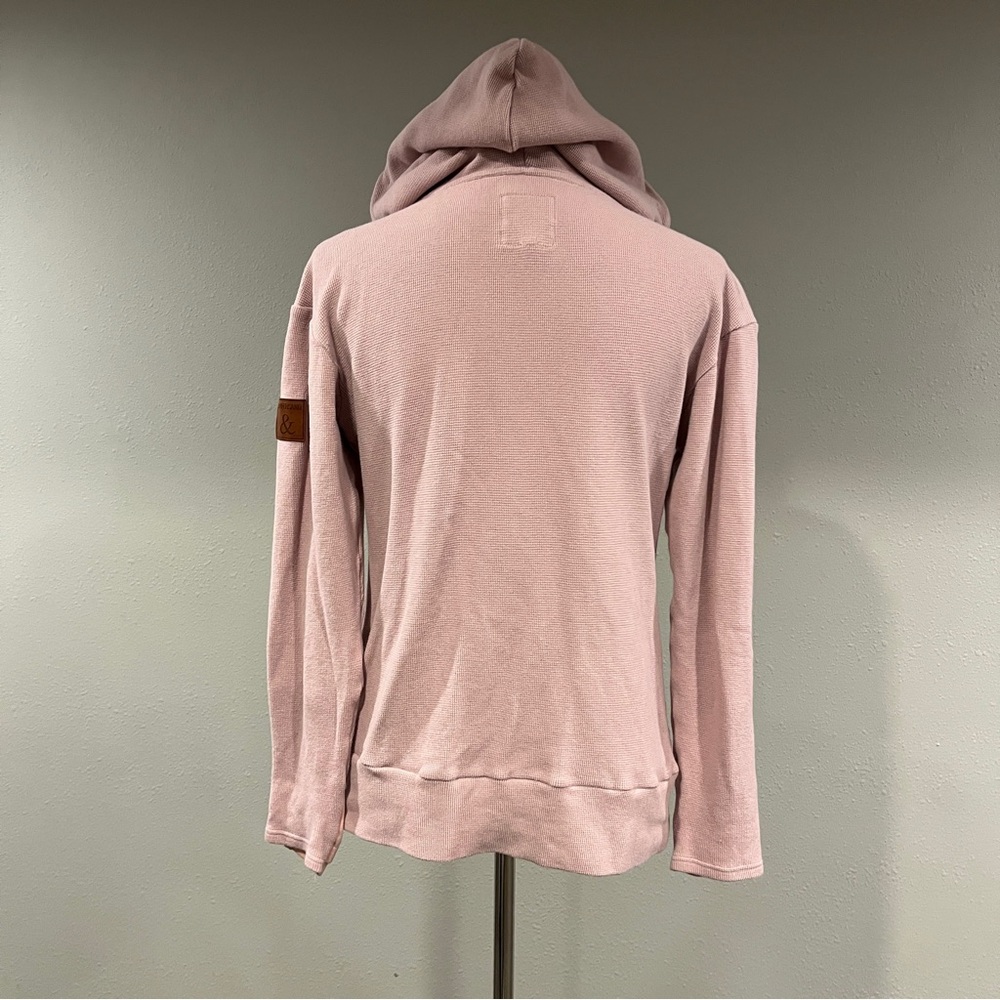 AMPERSAND AVENUE pale Pink Zip-Up Hoodie size small - Picture 6 of 11